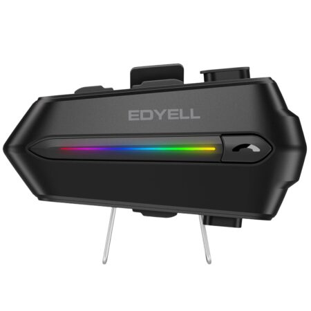 EDYELL C5S Bluetooth Dual Earphone for Helmet | Wireless On-Ear V5.4 | HD Calling and HiFi Music | IP67 Waterproof Headset | Compatible With All Helmets